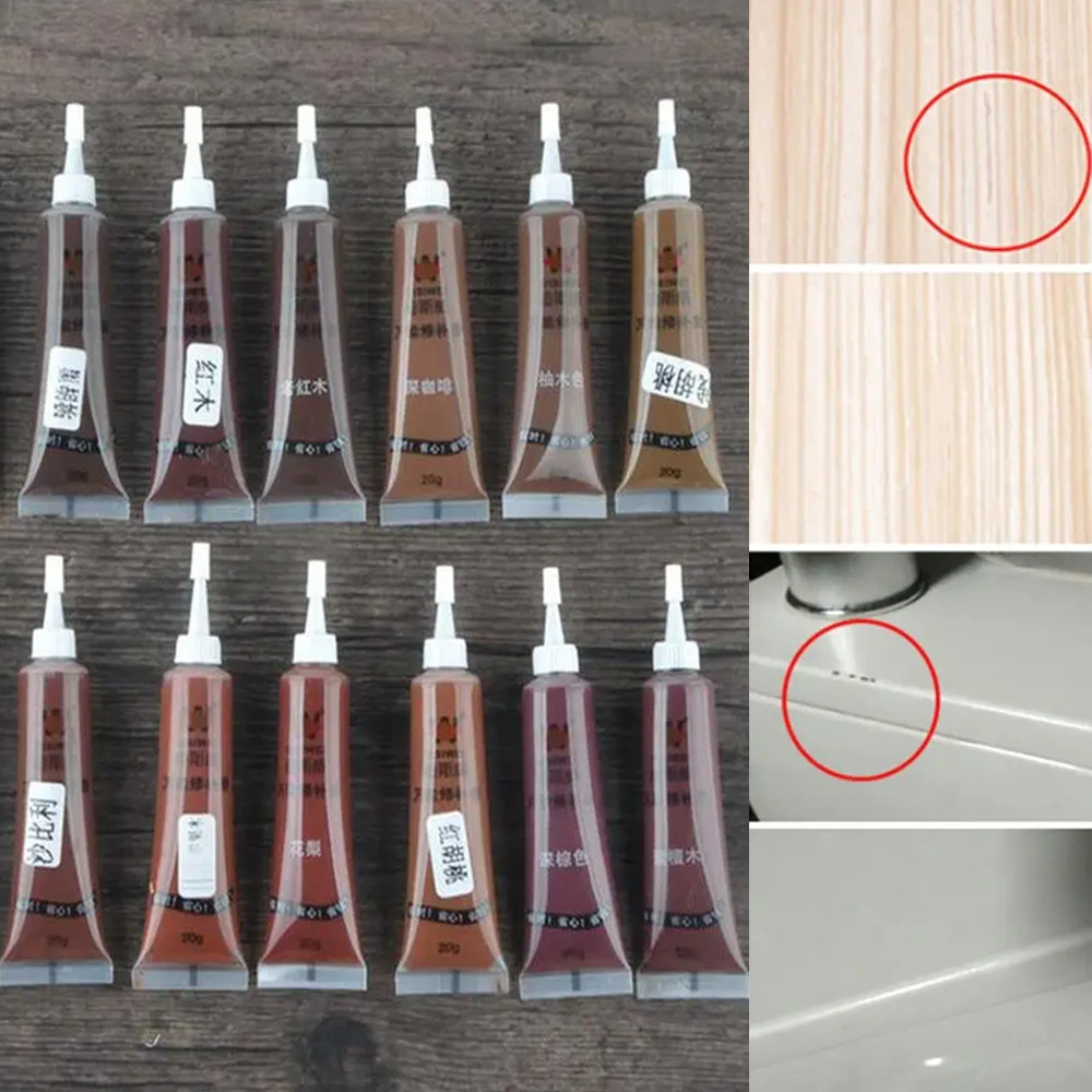 Woodworking Resin - Agent de réparation des rayures pour