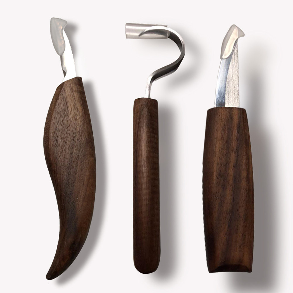 Wood Chisel Set - Kit de 5 outils de sculpture